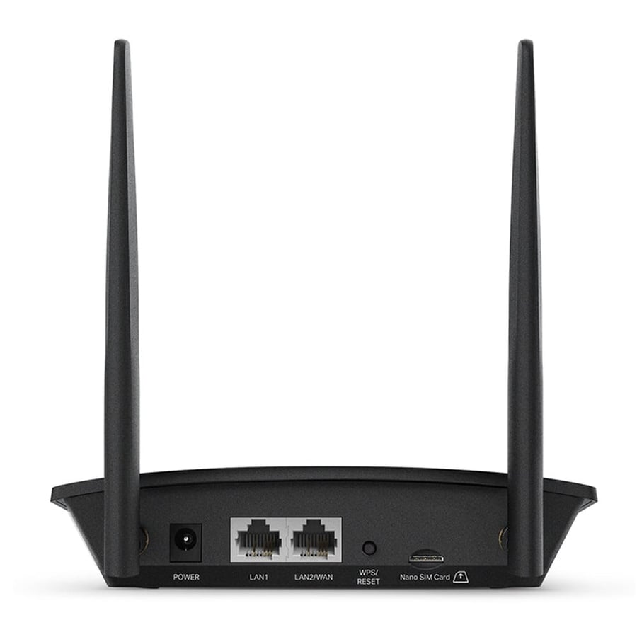 راوتر TP-Link منزلي 4G سرعة 300 ثنائي النطاق TL-MR100