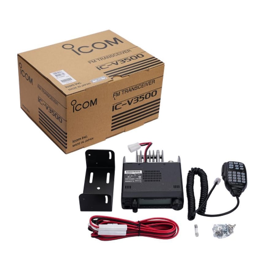 ايكوم (ICOM IC-V3500) شاشة سوداء - مرخص من هيئة الاتصالات