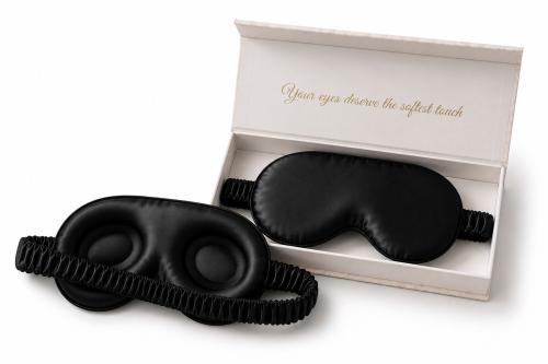 3D Silk Sleep Mask – 100% Mulberry Silk