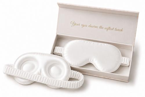 3D Silk Sleep Mask – 100% Mulberry Silk