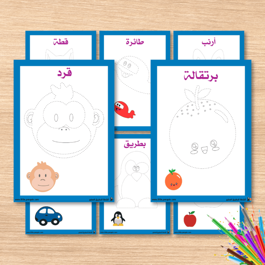 نشاط لوِّن ثم ركِّز – تعزيز التركيز ودقة الملاحظة