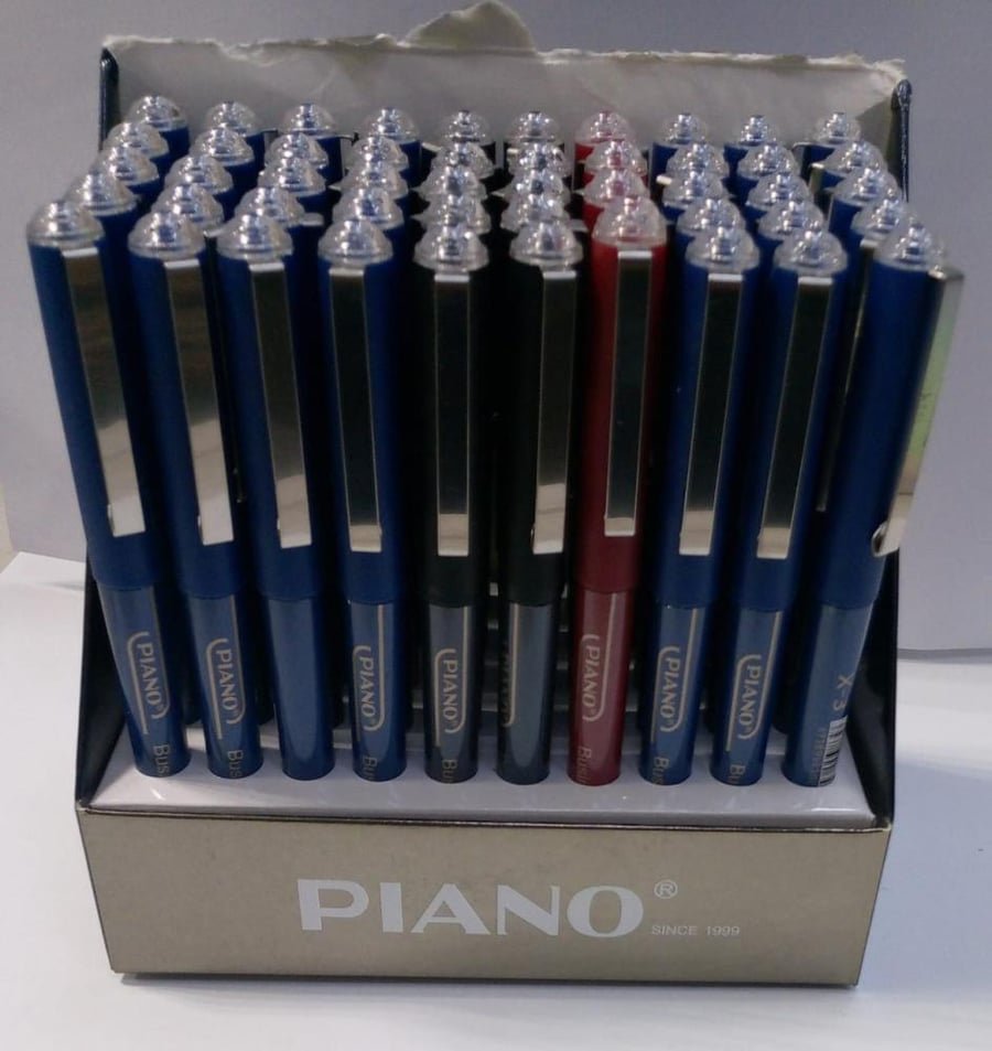 Blue Piano Ink Pen
