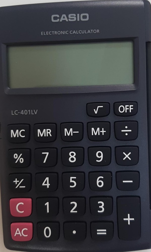 اله حاسبه CASIO-LC