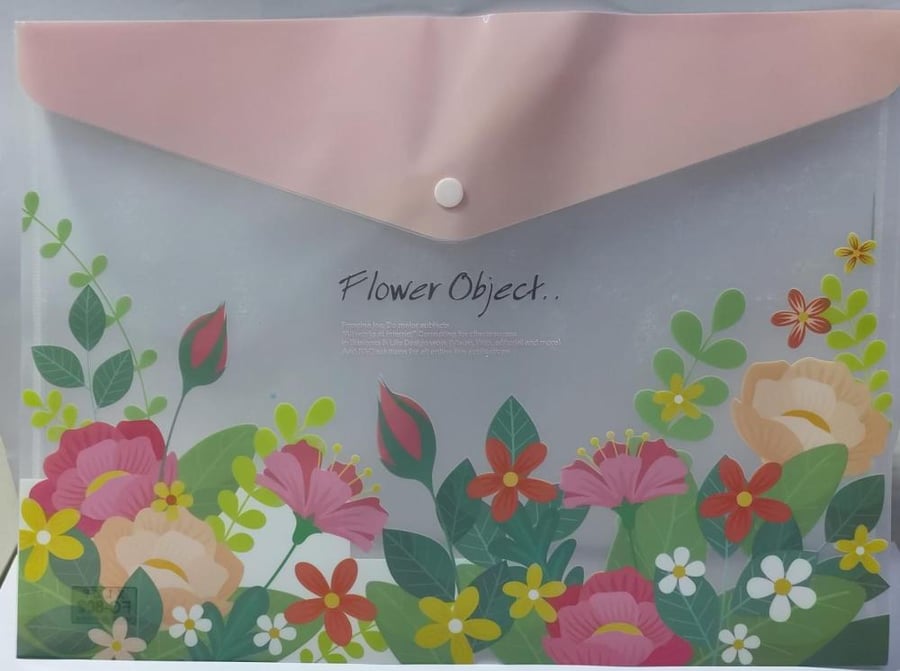 Document holder with capsule FC-802 pink