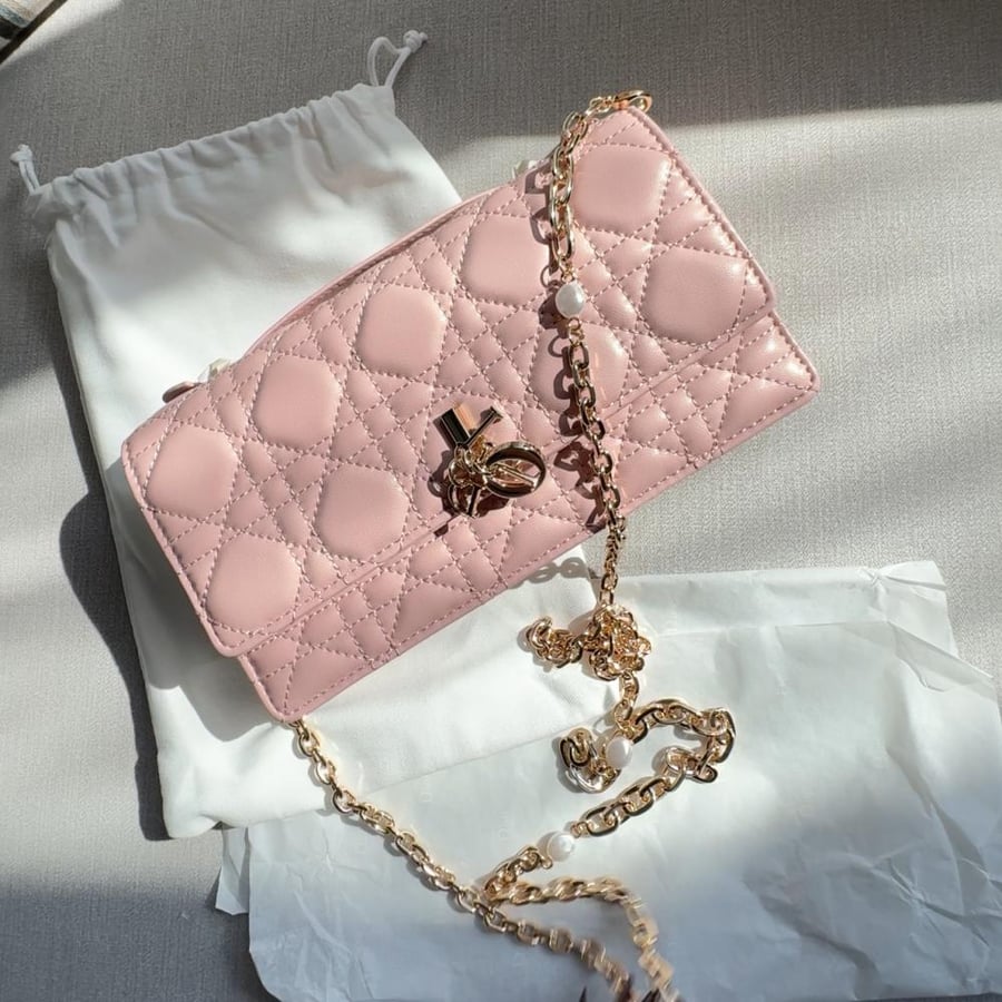 Dior bag pink