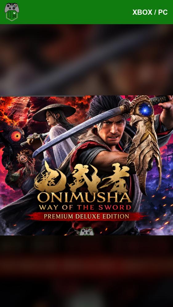 أونيموشا: طريق السيف النسخة البريميوم الفاخرة (Onimusha: Way of the Sword Premium Deluxe Edition) - أكس بوكس / ويندوز