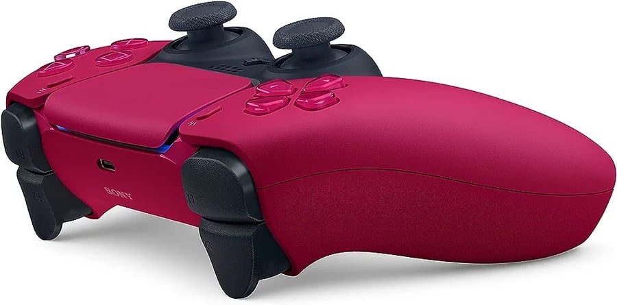 يد تحكم بلايستيشن 5 دوال سينس لون أحمر كوزميك (DualSense Cosmic Red) - PS5