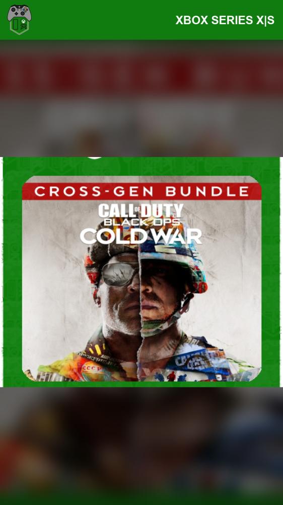 Call of Duty: Black Ops Cold War - Cross-Gen Bundle (Xbox)