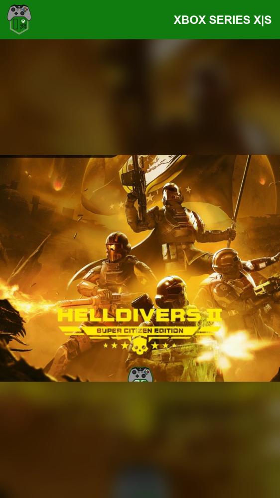 هيلدايفرز 2 (HELLDIVERS 2) — أكس بوكس — نسخة السوبر سيتيزن
