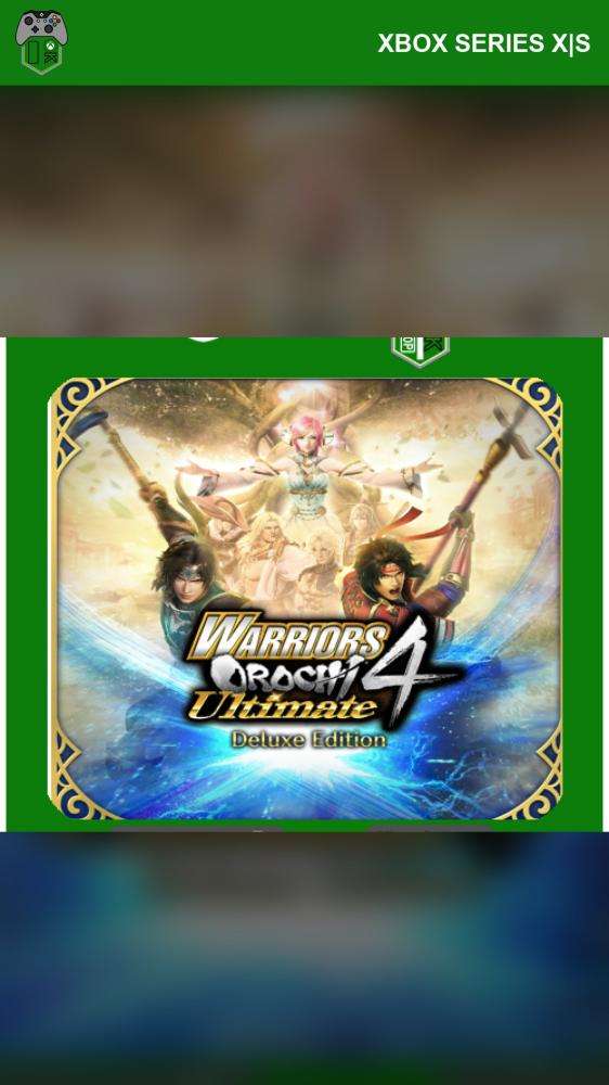 Warriors Orochi 4 - Ultimate Deluxe Edition (Xbox)