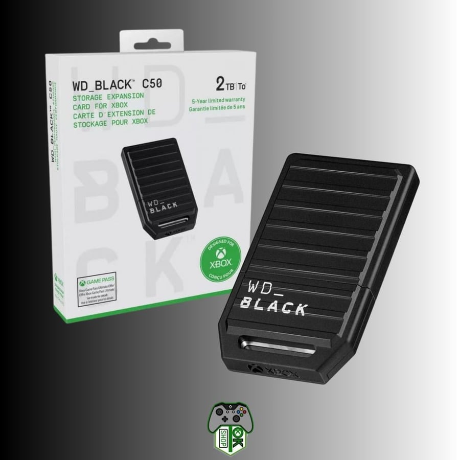 Original Xbox WD_BLACK C50 Storage Expansion Card – 2TB for Xbox