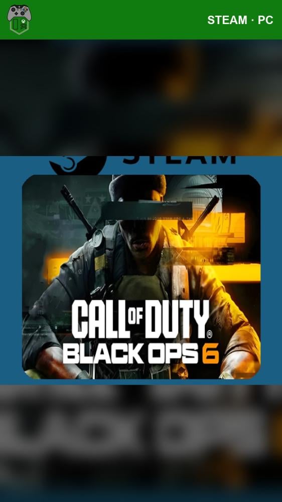 كول أوف ديوتي: بلاك أوبس 6 (Call of Duty: Black Ops 6) ستيم