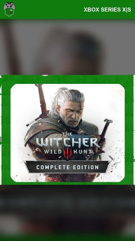 ذا ويتشر 3: وايلد هانت (The Witcher 3: Wild Hunt) - أكس بوكس - النسخة الكاملة