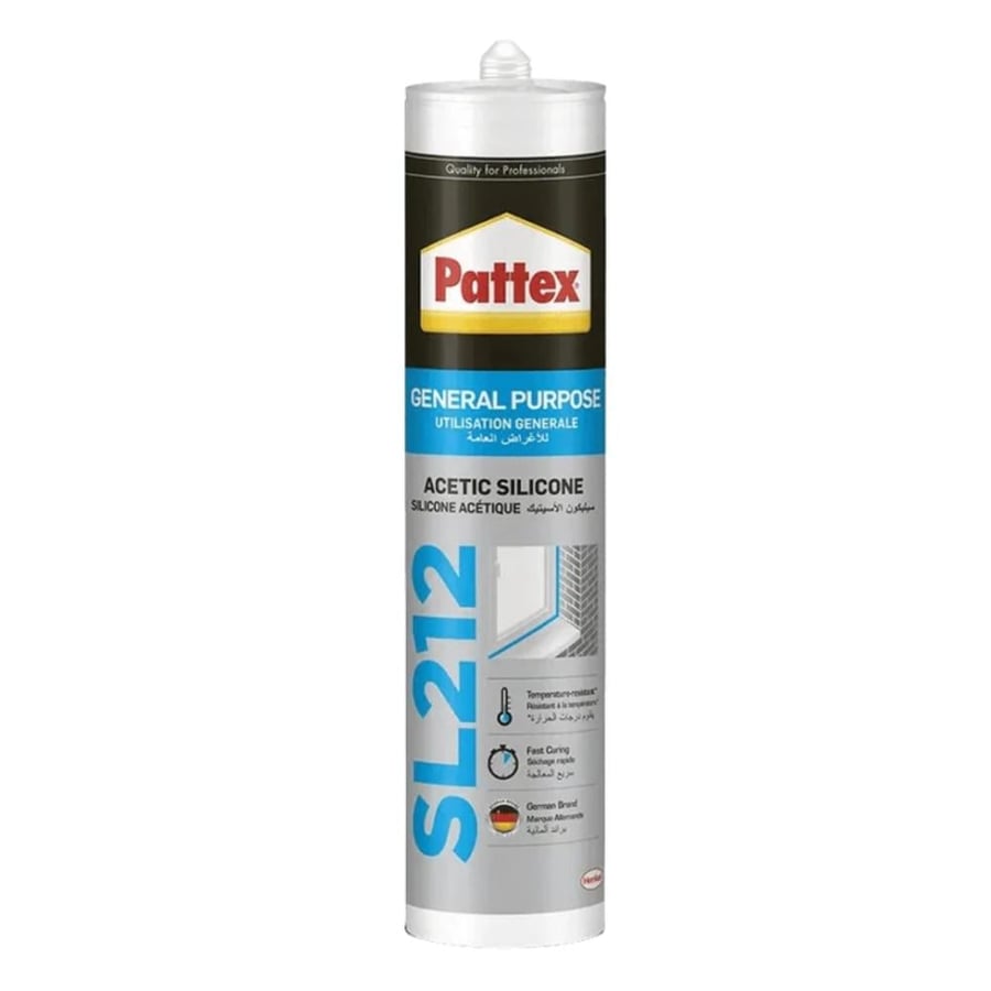 سيليكون باتكس للأغراض العامة  Pattex SL212 GENERAL PURPOSE