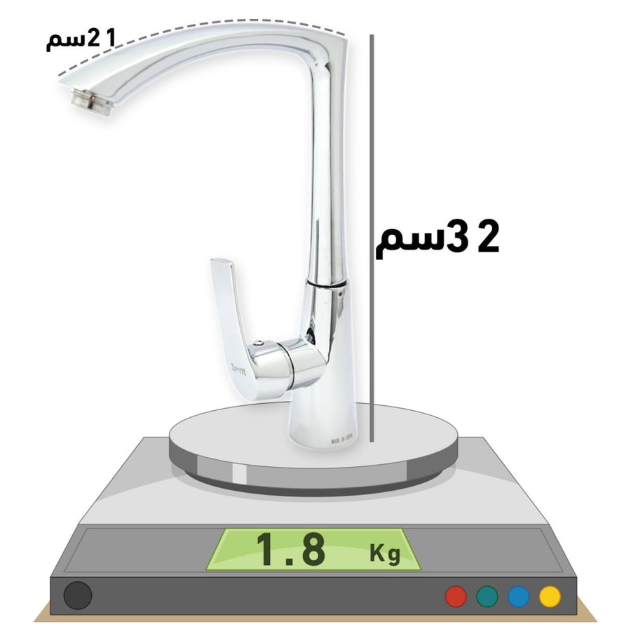 خلاط مجلى حوض زينث ZinthI