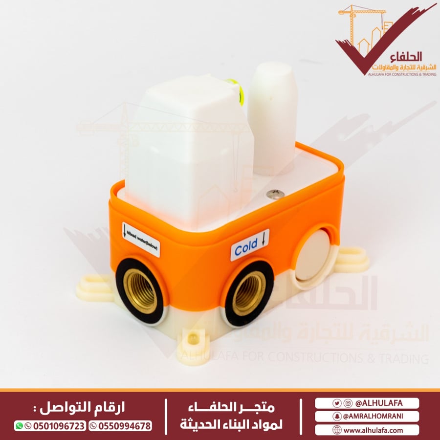 خلاط شاور ليما مخفي خطين كروم