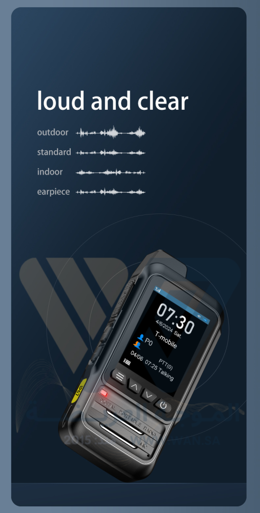 جهاز تواصل POC P0 على شبكات الجوال