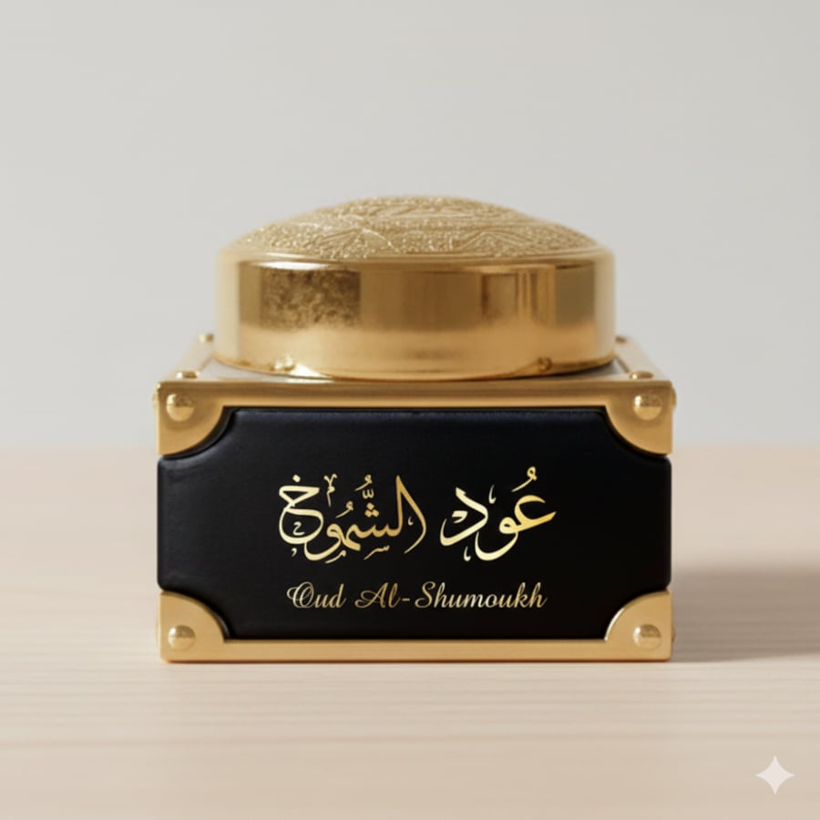 عود الشموخ بخور فاخر برائحة البخور الأبيض والزهور 40 جم