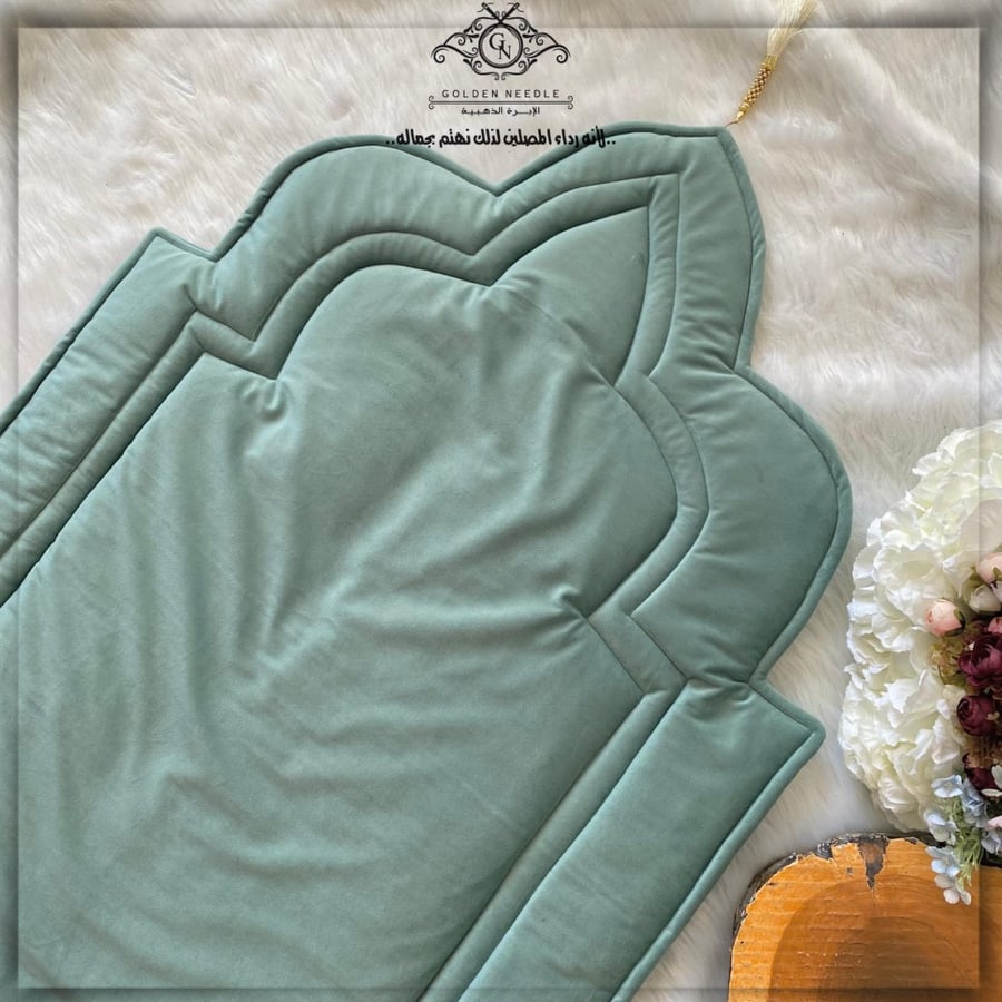 The prayer niche rug, 2024 edition, Tiffany