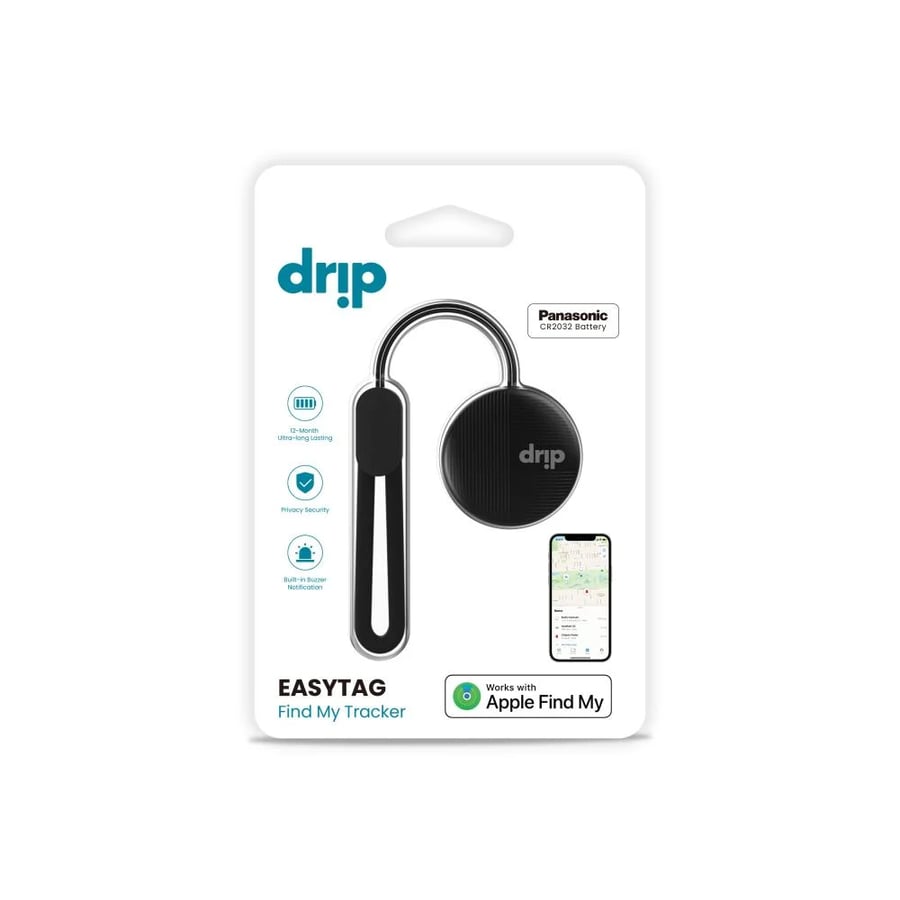 Drip Easy Tag Bluetooth Tracker for tracking devices and personal items