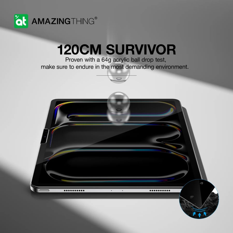 حماية زجاجية خصوصية AmazingThing للايباد برو 11 انش