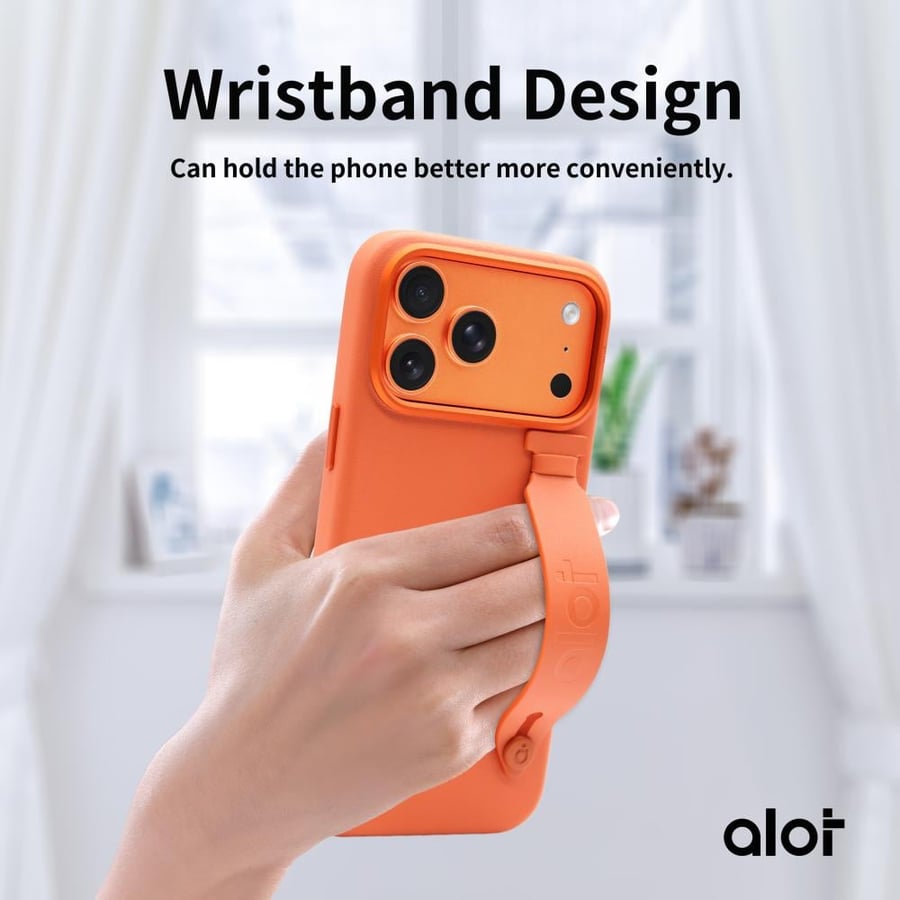 Alot Noble Protective Case for iPhone 17 Pro Max - Orange
