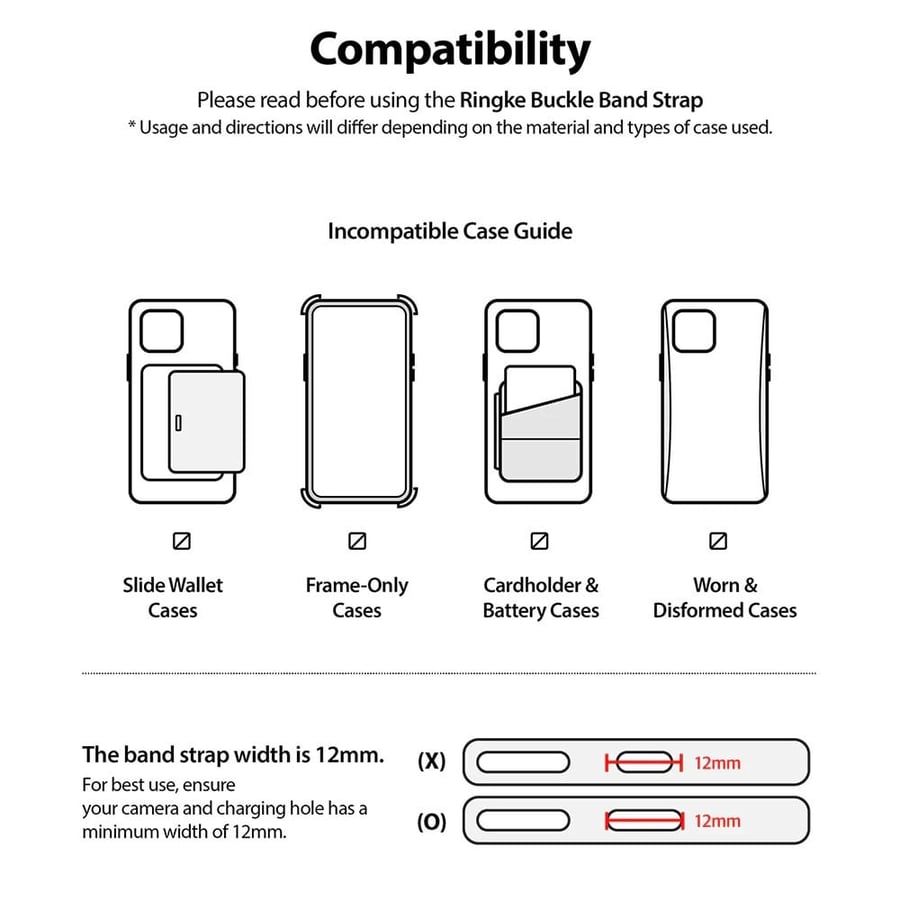 Rinke's wristband clip for mobile phone