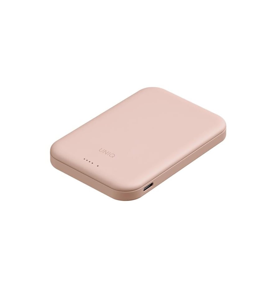 Uniq MagSafe 5000mAh Power Bank with Type-C Port - Pink