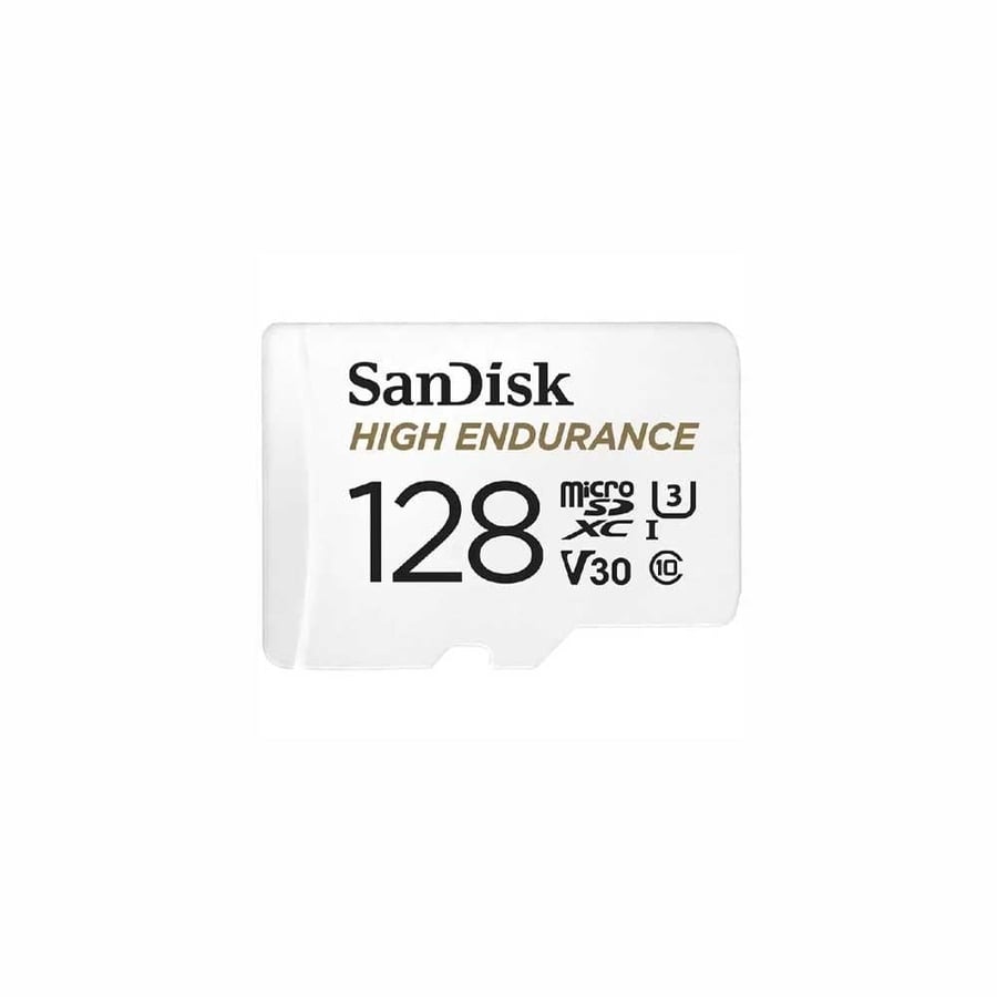 سانديسك High Endurance بطاقة ذاكرة 128 جيجابايت 4k بسرعة 100 ميجابايت/ثانية