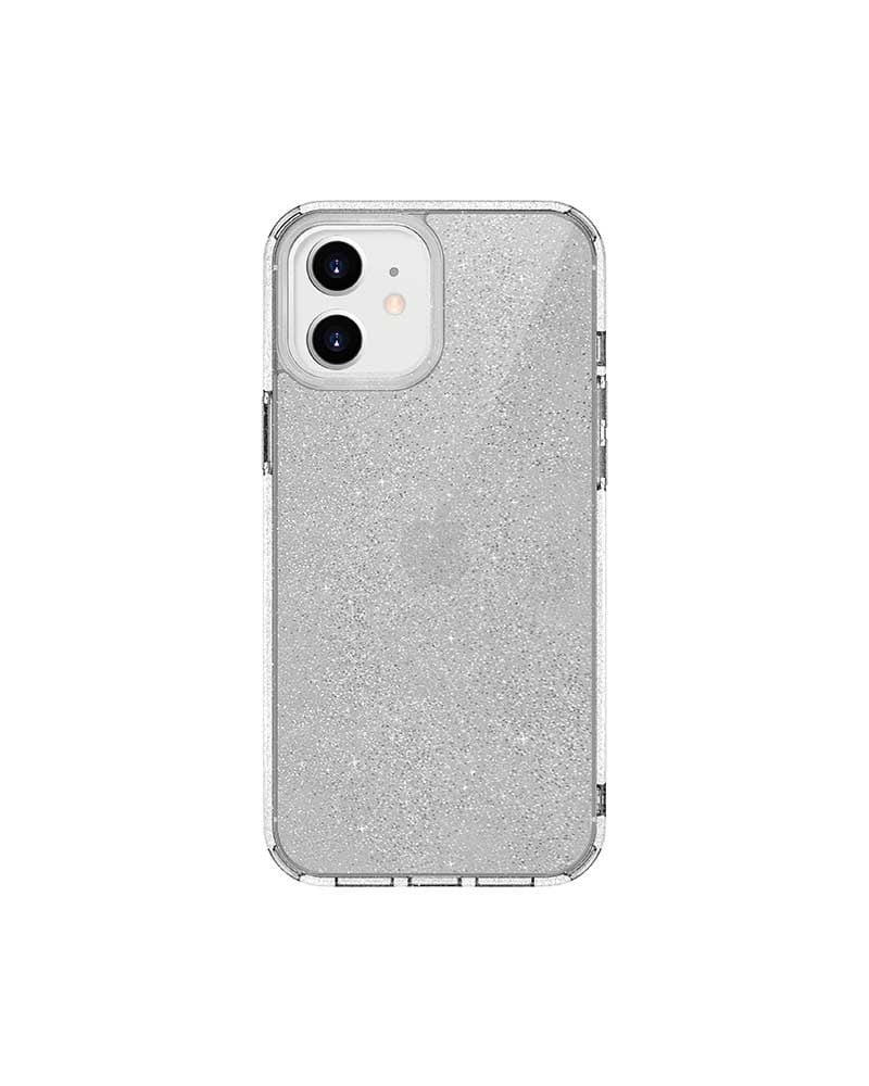 uniq case لايف برو تينسل للايفون 12 / 12 برو - شفاف