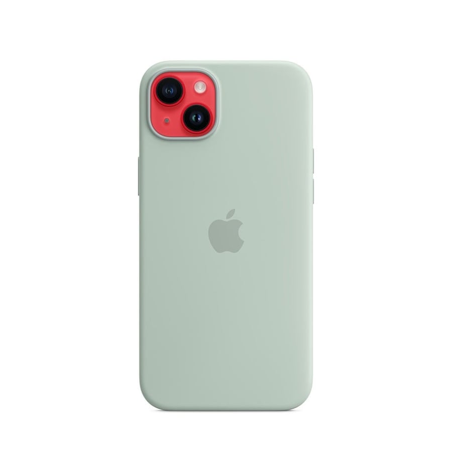 Apple MagSafe Silicone Case for iPhone 14 Plus, Light Green
