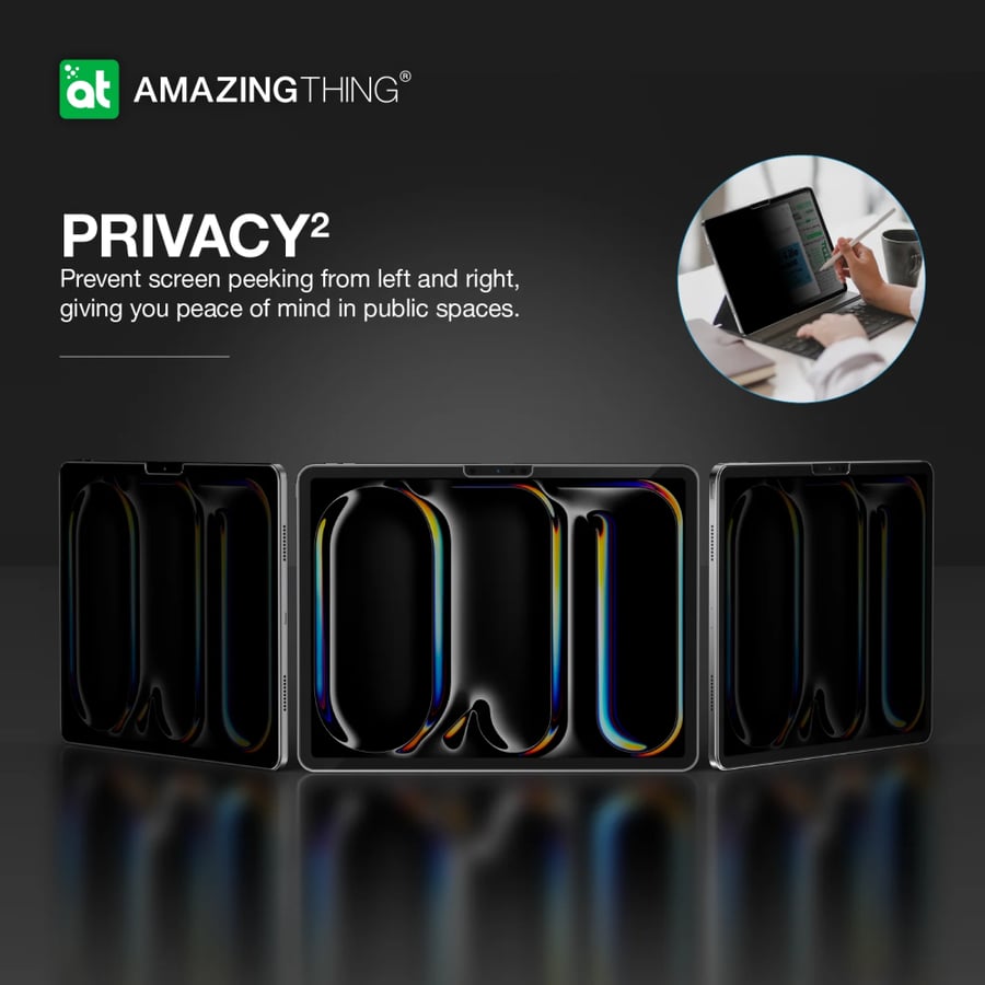 حماية زجاجية خصوصية AmazingThing للايباد برو 11 انش