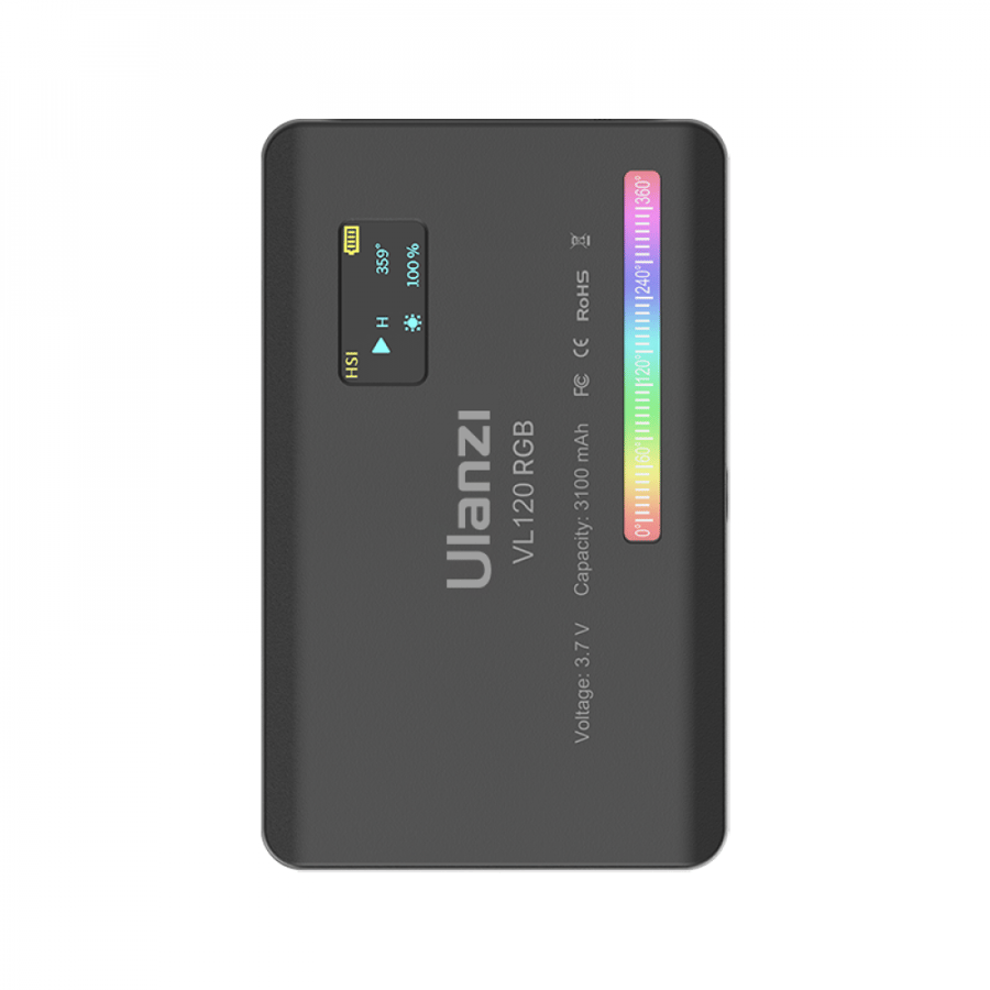 أولانزي VL120 RGB اضاءة فيديو الوان متعددة