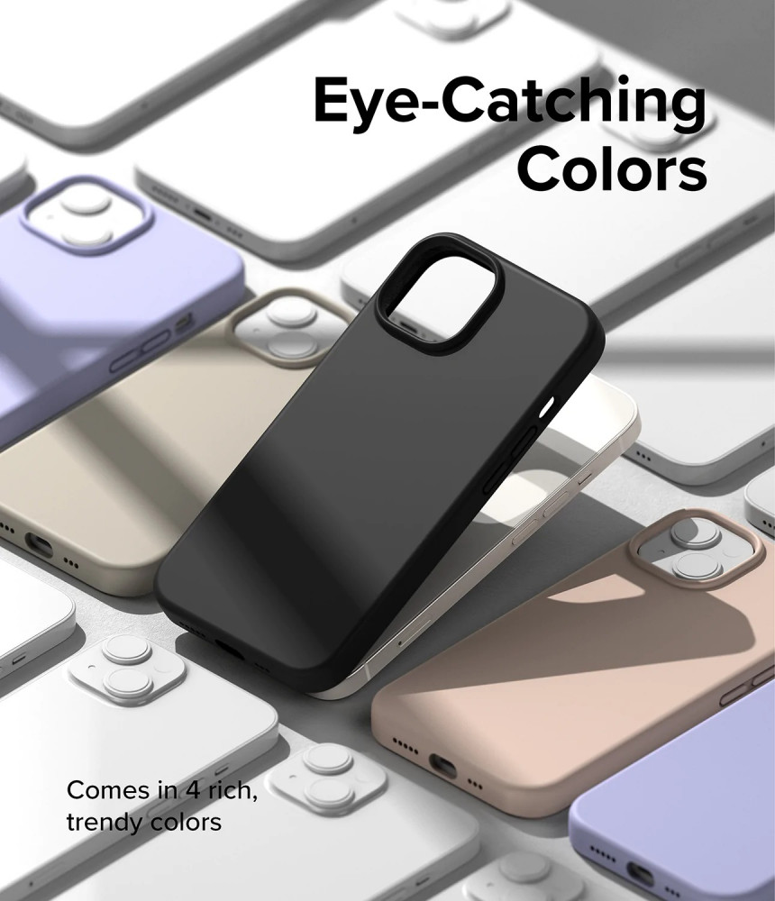 Rinke Silicone iPhone 14 Case - Beige