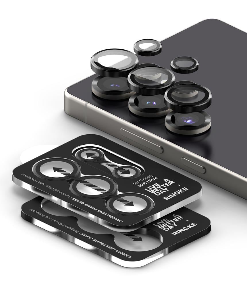Rinke Galaxy S25 Ultra Rear Camera Protection Lenses
