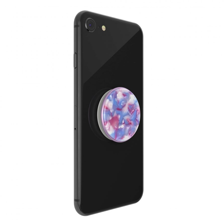 Pop socket holder for mobile phone - cotton fabric