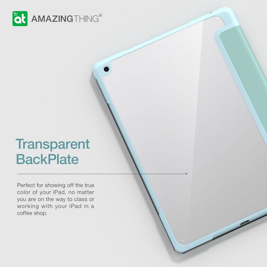 كفر AmazingThing تيتان برو قابل للطي للايباد 10.2 الجيل 9 - ازرق