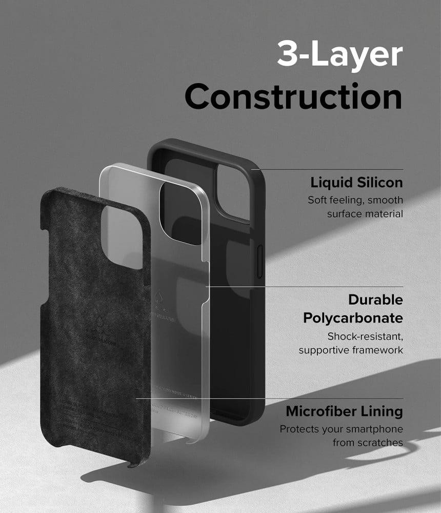 Rinke Silicone iPhone 14 Case - Beige