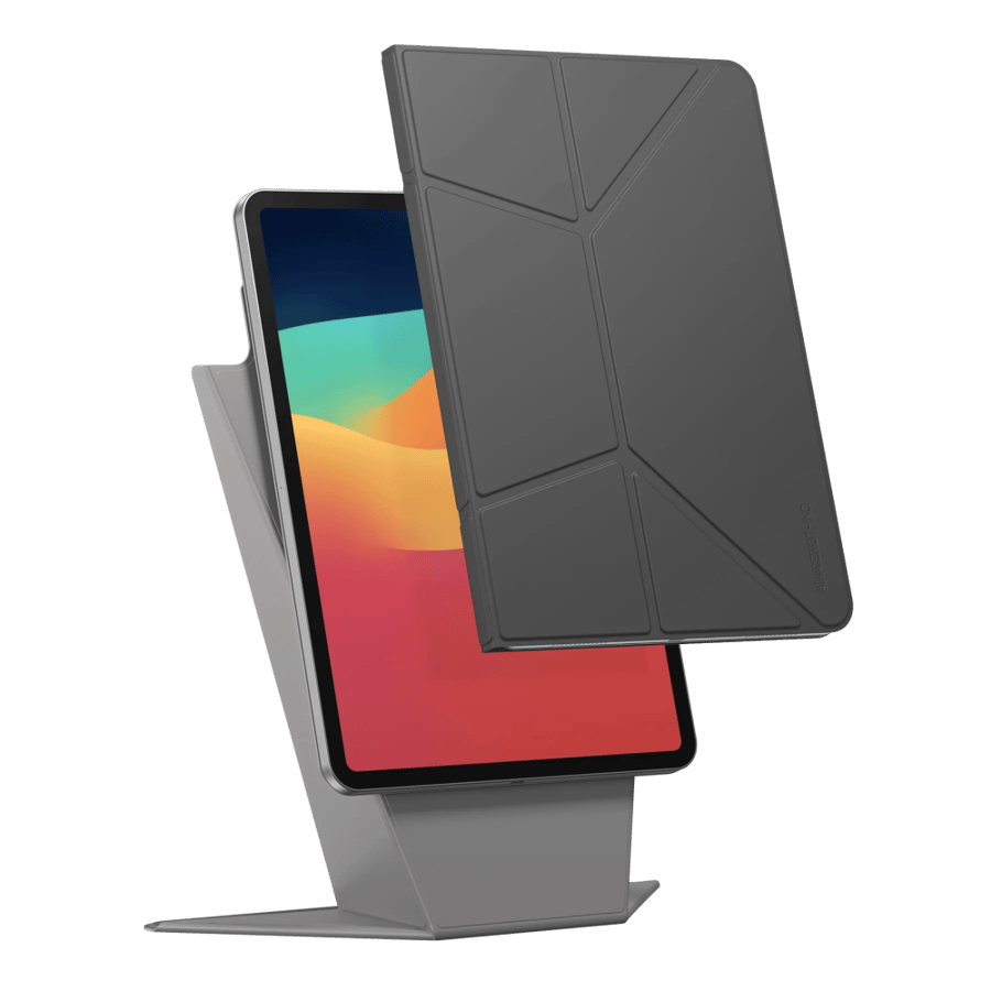 كفر AmazingThing مات برو ماق مع ستاند للايباد برو 12.9 / ايباد اير 13 - ازرق