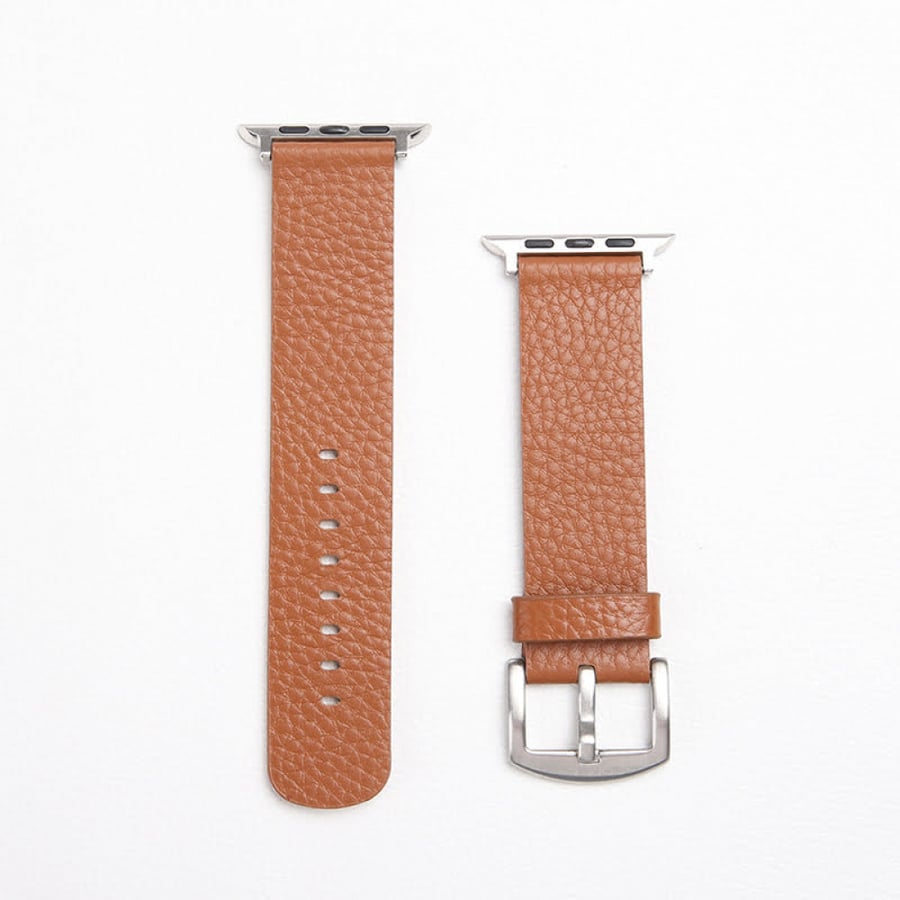 سوار جلد ساعة أبل 42/44MM بني من بوكا