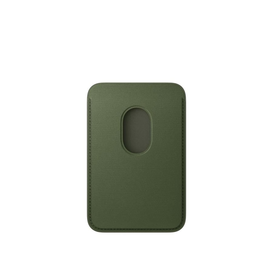 Apple MagSafe Card Wallet for iPhone, Woven Dark Aqua Green