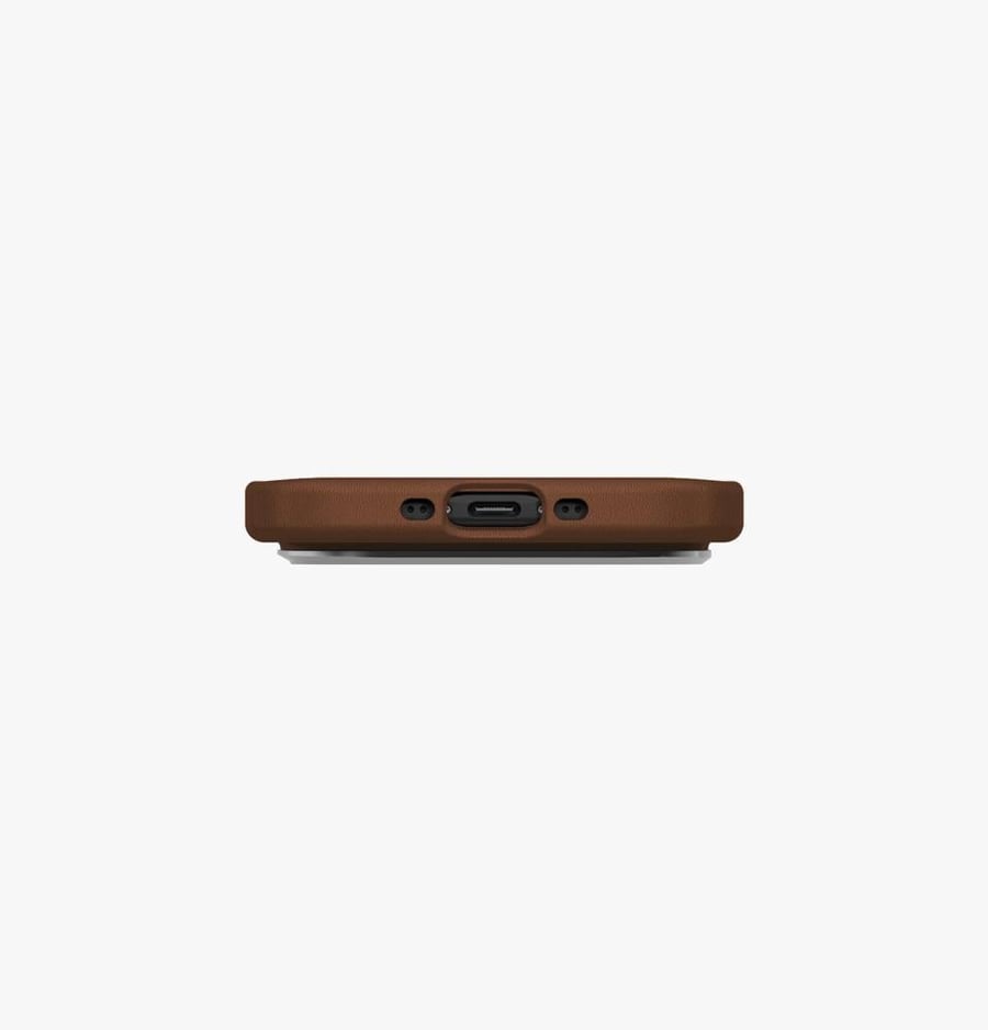 iPhone 17 Air Unique Hybrid Leaden MagSafe Protective Case - Camel