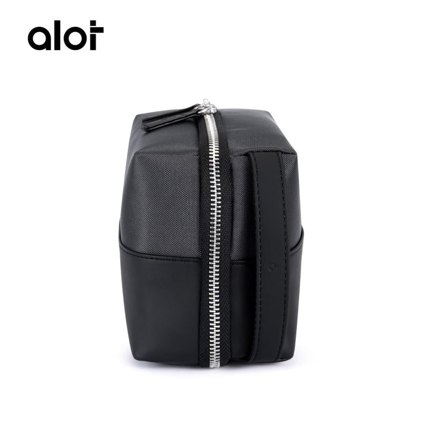 شنطة يد Alot جلد مقاس 1 لتر - رمادي