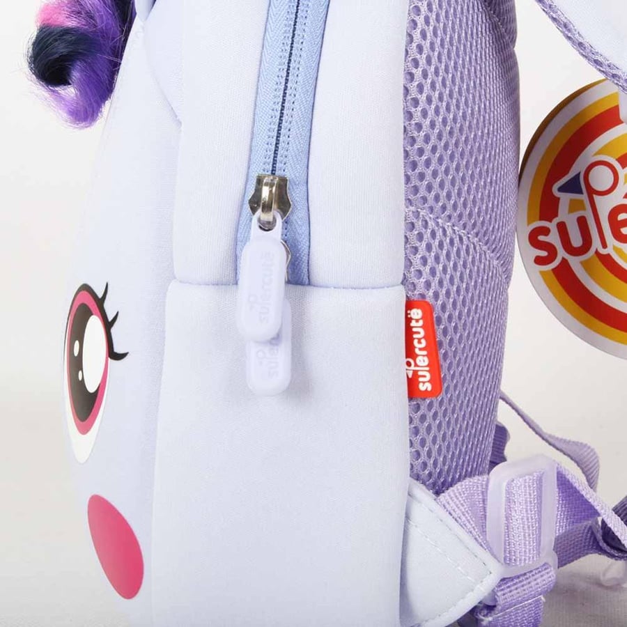 شنطة ظهر SuperCute يونيكورن - بنفسجي