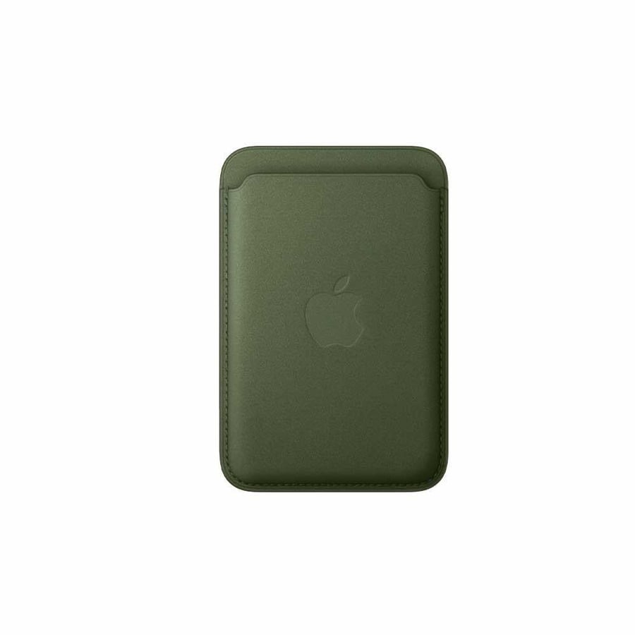 Apple MagSafe Card Wallet for iPhone, Woven Dark Aqua Green