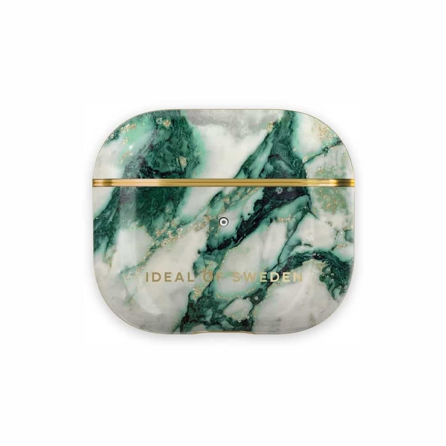 AirPods 3rd Generation Case, iDeal of Sweden, Marble - Green