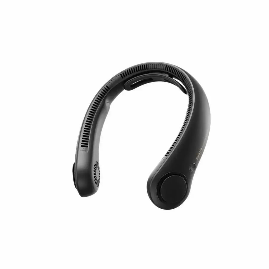 Geeso Life 5000mAh Neck Cooling Fan - Black