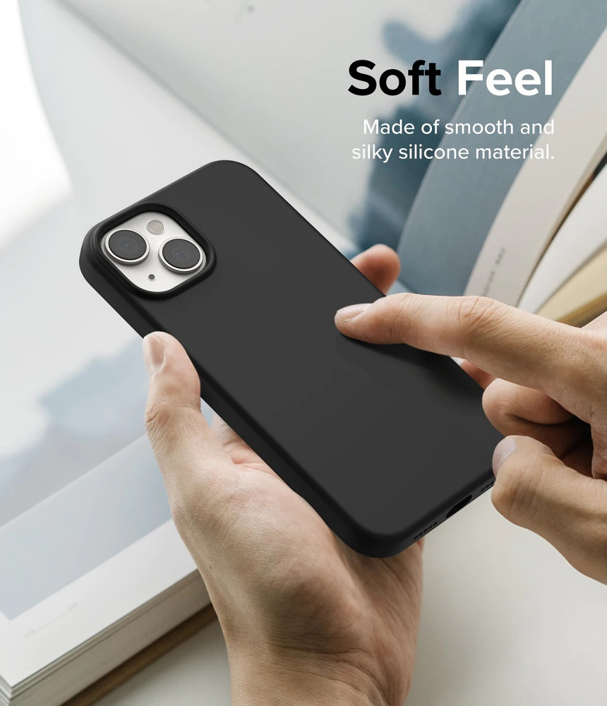 Rinke Silicone iPhone 14 Case - Beige