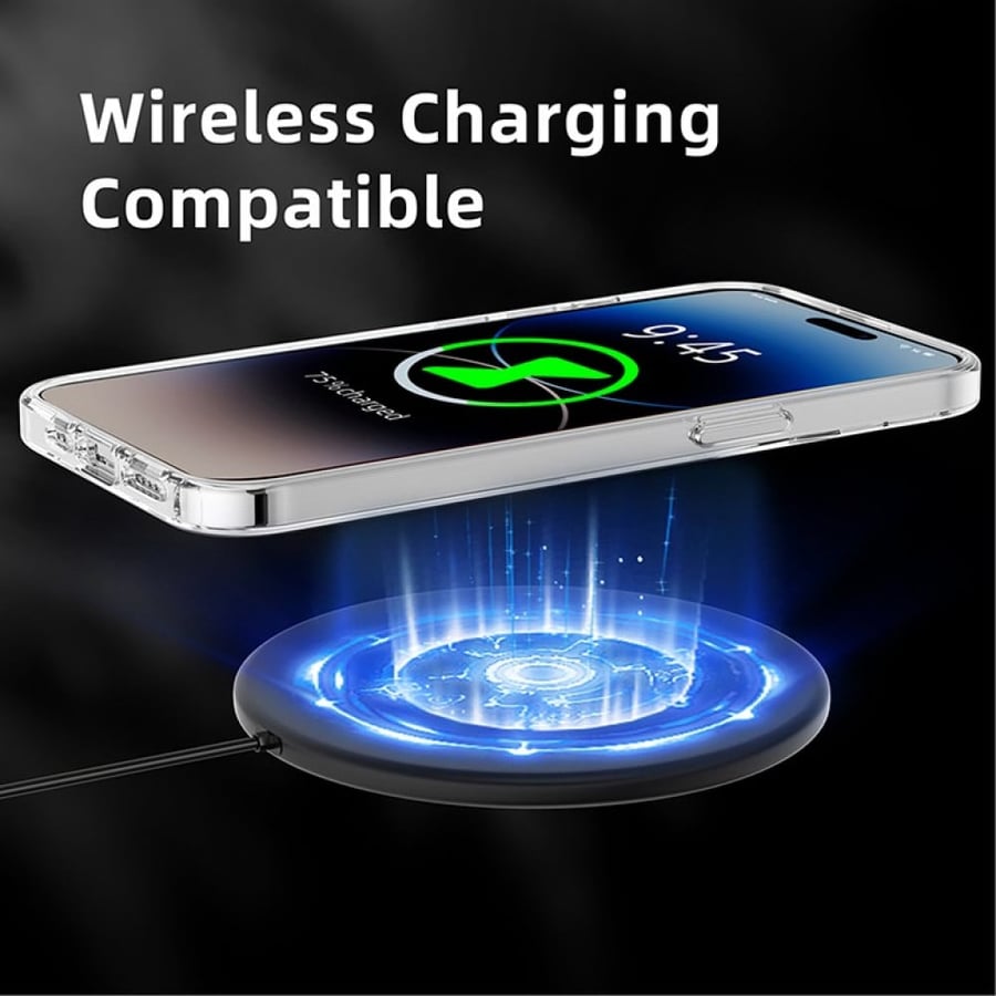 Young Kit Glaze MagSafe iPhone 14 Pro Protective Case - Clear