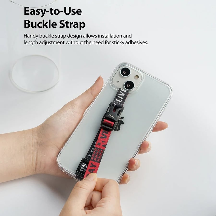 Rinke's wristband clip for mobile phone